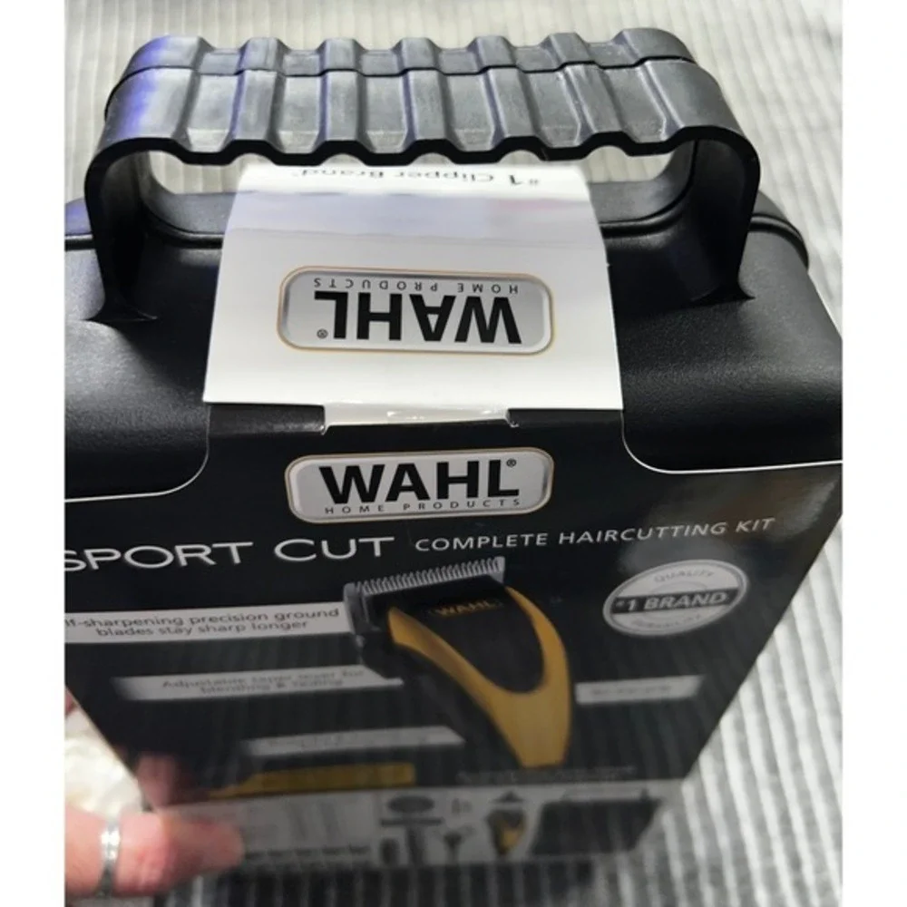Wahl Sport Cut Haircutting Kit Mens OS Yellow New 20 Piece Corded Clipper Set
